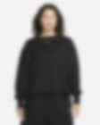 Low Resolution Γυναικείο φούτερ σε φαρδιά γραμμή με λαιμόκοψη crew από ύφασμα French Terry Nike Sportswear Modern Fleece