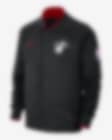 Low Resolution Męska kurtka z długim rękawem i zamkiem na całej długości Nike Dri-FIT Miami Heat Showtime City Edition