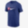 Low Resolution Philadelphia Phillies Team Swoosh Lockup Men's Nike MLB T-Shirt