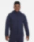 Low Resolution Flísová mikina Nike Sportswear Tech Fleece pro větší děti (chlapce) s dlouhým zipem a kapucí (větší velikost)