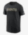 Low Resolution New Orleans Saints Primetime Wordmark Essential Men's Nike NFL T-Shirt