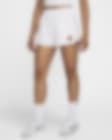 Low Resolution NikeCourt Heritage Tennis-Shorts aus French-Terry mit mittelhohem Bund (Damen)