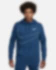 Low Resolution Męska dzianinowa bluza do fitnessu z kapturem i zamkiem na całej długości Nike Dri-FIT