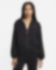 Low Resolution Nike Sportswear Chill Terry ruimvallende hoodie van sweatstof met rits voor dames