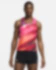 Low Resolution Męska koszulka bez rękawów do biegania Nike AeroSwift Bowerman Track Club