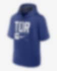 Low Resolution Toronto Blue Jays Tri Code Lockup Men's Nike MLB Short-Sleeve Pullover Hoodie