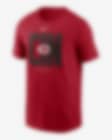 Low Resolution Cincinnati Reds Team Scoreboard Men's Nike MLB T-Shirt