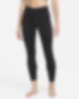 Nike Yoga Women's Grey High-Waisted 7/8 Leggings (DM7023-073) Size