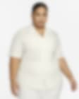 Low Resolution Nike Sportswear Everyday Modern Women's Woven Short-Sleeve Top (Plus Size)