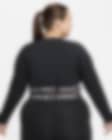 Nike Pro 365 Women's Dri-FIT Cropped Long-Sleeve Top (Plus Size
