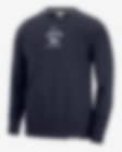 Low Resolution Gonzaga Standard Issue Men's Nike College Fleece Crew-Neck Sweatshirt