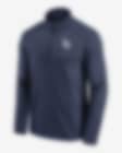 Low Resolution Tampa Bay Rays Franchise Logo Pacer Men's Nike Dri-FIT MLB 1/2-Zip Jacket