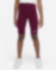 Low Resolution Nike Sportswear Radshorts mit hohem Bund für ältere Kinder (Mädchen) (ca. 23 cm)