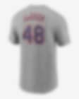 Jacob deGrom New York Mets Nike Youth Player Name & Number T-Shirt - Black