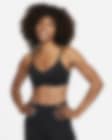 Low Resolution Nike Dri-FIT Alate Minimalist enyhe tartást adó, párnázott női sportmelltartó