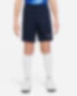 Low Resolution กางเกงฟุตบอลถักขาสั้นเด็กโต Nike Dri-FIT Academy