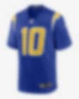 Low Resolution Jersey de fútbol americano Game para hombre NFL Los Angeles Chargers (Justin Herbert)