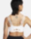Low Resolution Vadderad sport-BH Nike Zenvy med tunna axelband och lätt stöd för kvinnor
