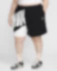 Low Resolution Shorts de French Terry de tiro medio de 15 cm para mujer (talla grande) Nike Air