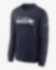 Low Resolution Nike Primary Logo (NFL Seattle Seahawks) Men’s Long-Sleeve T-Shirt