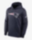 Low Resolution Ανδρικό φούτερ με κουκούλα Nike Therma Prime Logo (NFL New England Patriots)