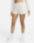Low Resolution Shorts de French Terry slim de tiro alto de 5 cm para mujer Nike Sportswear Chill Terry
