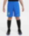 Low Resolution Fotbalové kraťasy pro větší děti Nike Dri-FIT Replica Brazílie 2024 Stadium, domácí