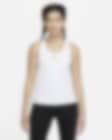 Low Resolution เสื้อกล้ามสปอร์ตบราผู้หญิงซัพพอร์ตระดับกลางเสริมฟองน้ำ Nike Swoosh