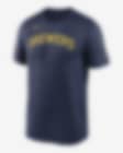 Low Resolution Nike Dri-FIT Legend Wordmark (MLB Milwaukee Brewers) Men's T-Shirt