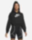 Low Resolution Nike Sportswear Club Fleece Women's Oversized Crop Graphic Hoodie