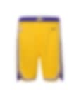 Low Resolution Shorts Nike Dri-FIT Swingman de la NBA para niños talla grande Los Angeles Lakers Icon Edition