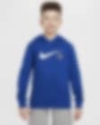 Low Resolution Mikina Nike NBA Golden State Warriors Club Fleece Essential s kapucí pro větší děti (chlapce)