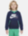 Low Resolution Sudadera de cuello redondo de French Terry para niños talla pequeña Nike Sportswear Paint Your Future