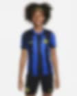 Low Resolution Ποδοσφαιρική φανέλα Nike Dri-FIT εντός έδρας Ίντερ 2023/24 Stadium για μεγάλα παιδιά