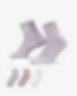 Low Resolution Nike Everyday Plus Cushioned Training Ankle Socks (3 Pairs)