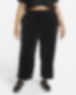 Low Resolution Nike Sportswear Velours-Hose mit weitem Bein für Damen (große Größe)