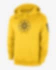 Low Resolution Golden State Warriors Standard Issue 2023/24 City Edition Men's Nike NBA Courtside Hoodie