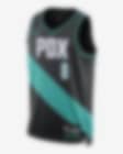 Low Resolution Damian Lillard Portland Trail Blazers City Edition Nike Dri-FIT NBA Swingman Jersey