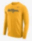Low Resolution West Virginia Men's Nike College Long-Sleeve T-Shirt