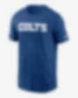 Low Resolution Playera Nike de la NFL para hombre Indianapolis Colts Primetime Wordmark Essential