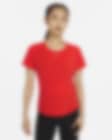 Low Resolution Nike Dri-FIT One Luxe Women's Standard Fit Short-Sleeve Top