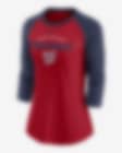 Low Resolution Nike Modern Baseball Arch (MLB Washington Nationals) Women's 3/4-Sleeve T-Shirt