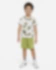Low Resolution Conjunto de shorts de dos piezas para niños talla pequeña Nike Sportswear
