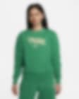Low Resolution Nike Sportswear-sweatshirt i fleece med rund hals til kvinder