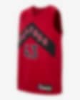 Low Resolution Koszulka dla dużych dzieci Nike Dri-FIT NBA Swingman Pascal Siakam Toronto Raptors Icon Edition 2022/23