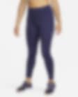 Low Resolution Leggings con gráfico de 7/8 de tiro medio con bolsillos para mujer Nike Fast
