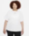 Low Resolution Γυναικεία κοντομάνικη μπλούζα σε φαρδιά γραμμή Nike Sportswear Essential (μεγάλα μεγέθη)