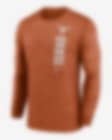 Low Resolution Texas Longhorns Sideline Velocity Men's Nike Dri-FIT College Long-Sleeve T-Shirt