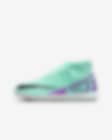 Low Resolution Nike Jr. Mercurial Superfly 9 Club Younger/Older Kids' Turf High-Top Football Shoes