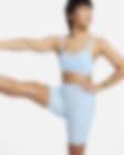 Low Resolution Nike Zenvy Hafif Destekli Yüksek Belli 20 cm Kadın Bisiklet Şortu